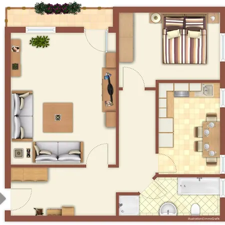 Silbermoewe Apartment *