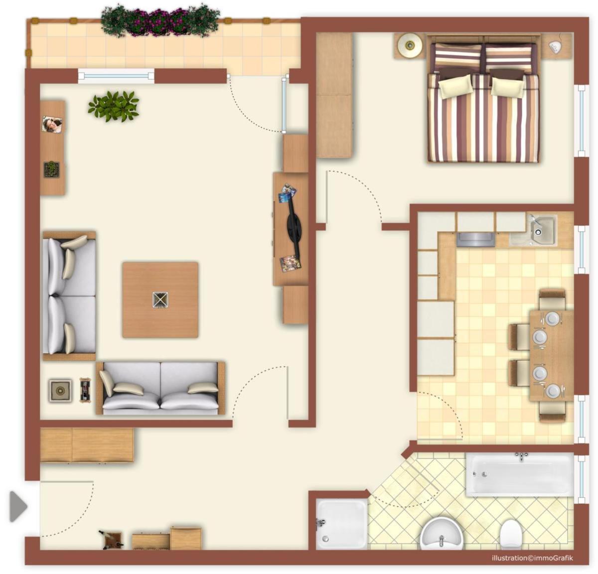 Silbermöwe Apartment *